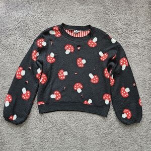 ⭐️4/$10-Rue 21 - Grunge Mushroom Sweater